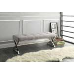 Rory X-Base Bench - Grey Linen